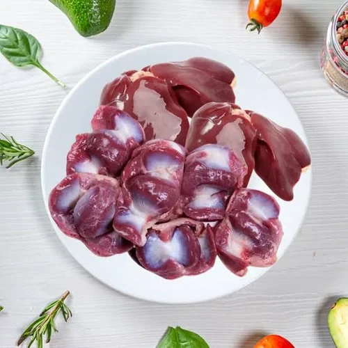 Liver, Gizzards (Rooster)